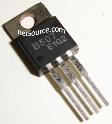 2SB507 SANYO PLANAR TYPE SILICON TO-220 TRANSISTOR NEW!