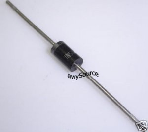 1N5822 SCHOTTKY BARRIER RECTIFIER 3.0A-40V GI 5 PIECES