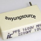 2200pF-1.6KV METALLIZED POLYPROPYLENE ILLINOIS CAP 5 PC