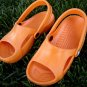 CROCS NILE SHOES CORAL WOMENS/YOUTH SIZE 4! BRAND NEW!