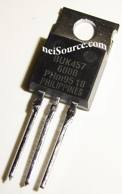 BUK457-600B PHILIPS ORIGINAL POWER MOS TRANSISTOR