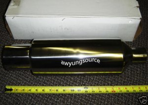 UNIVERSAL MUFFLER  RPB5 DYNAMIC AUTO DESIGN STAINLESS