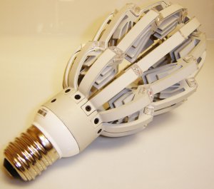 HIGH BAY LED BULB E39/E40 BASE - REPLACES HPS & METAL HALIDE BULBS, WITH OR WITHOUT BALLAST REMOVAL