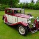 Vintage Car Sunbeam 16 Saloon