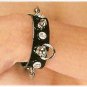 Patent Leather Swarovski Wristband - Item PR02