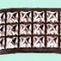 Three Row Pyramid Wristband - Item B335