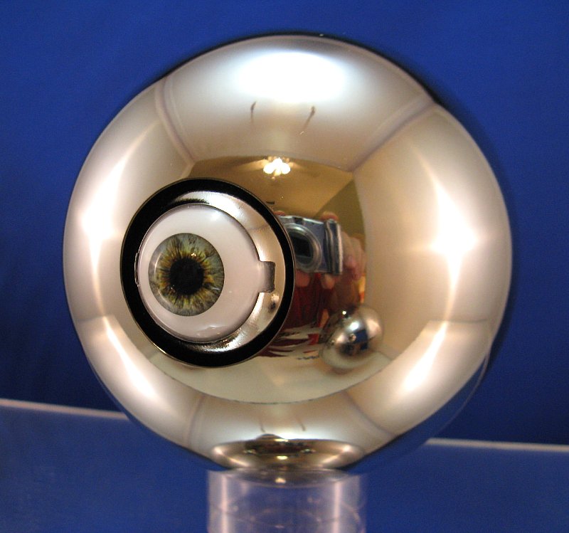 Metal PHANTASM SPHERE Eye Ball Prop Replica part 3