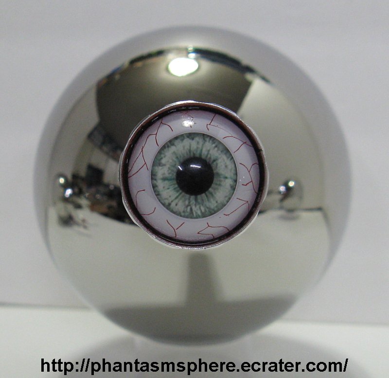 Metal PHANTASM SPHERE Eye Ball Prop Replica extended green