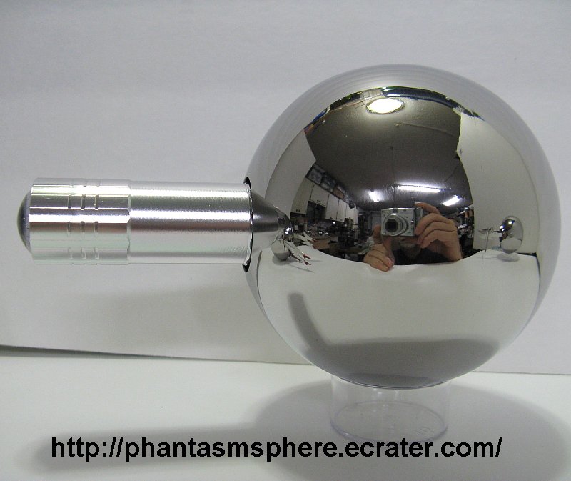 Metal PHANTASM SPHERE Eye Ball Prop Replica extended green