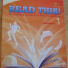Read This! 1 ESL Reader Content Area Home School
