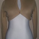 3/4 glitter sweater with hoodie