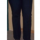 Stretch v-front dark denim pant