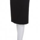 Black high waisted skirt with clasp waist