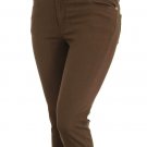 Brown skinny stretch pant