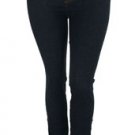 Dark denim skinny jeans