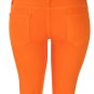 Orange stretchy skinny jean