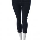 Dark denim 3/4 capri