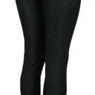 Black denim skinny with silver on pocket