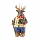 Set of 3 Deer with Binoculars Ornaments