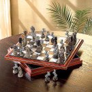 AFRICAN ANIMAL CHESS SET