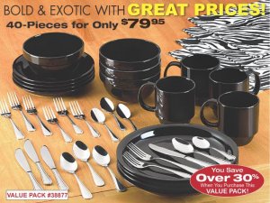 Exotic Dinnerware Value Pack