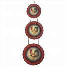 Rooster plate set
