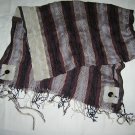Brown & Tan Tallit Set