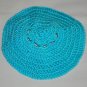 Crocheted Teal Kippah
