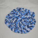 Blue & white Kippah