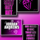 Jordan Andrews Sticker Pack
