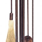 5 Pc Antique Copper Hammered Crook Fireset