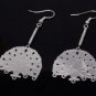 Silver Peacock Earrings [style1]