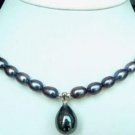 Black Freshwater Pearl Necklace