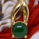 18K Gold Jade Pendant Necklace [style1]