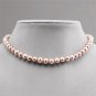 Genuine Pink Freshwater Pearl Necklace, Bracelet, Earring Set