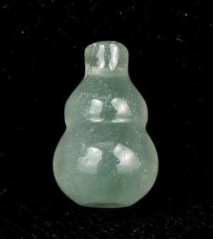 Jade Gourd Charm Pendant Necklace