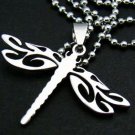 Silver "Dragonfly" Pendant Necklace