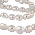 Genuine Freshwater Baroque Keshi Pearl Necklace
