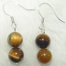 Genuine Tiger's Eye Earrings
