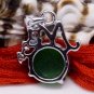 Silver Jade Crystal Pendant Necklace [style3]