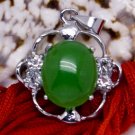 Silver Jade Crystal Pendant Necklace [style8]