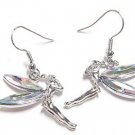 Clear Tinkerbell Fairy Earrings