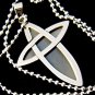 Silver Christian Cross Pendant Necklace
