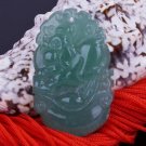 Jade Rooster (Chinese Zodiac) Pendant Amulet Talisman