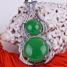 Silver Jade Pendant Necklace [style8]
