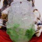 Jade Ram Goat (Chinese Zodiac) Talisman Amulet Pendant Necklace [style2]