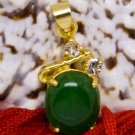 18K Gold Jade Crystal Pendant Necklace [style7]