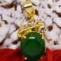 18K Gold Jade Crystal Pendant Necklace [style7]