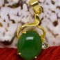 18K Gold Jade Crystal Pendant Necklace [style8]