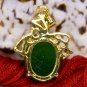 18K Gold Jade Crystal Pendant Necklace [style10]